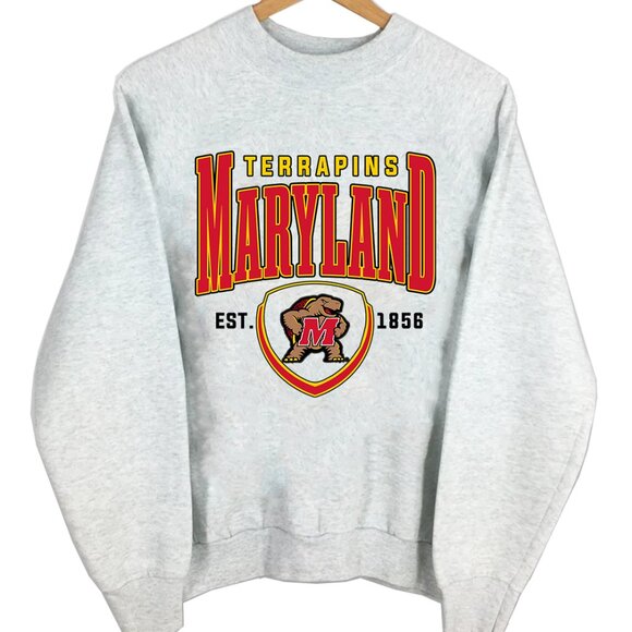 University of Maryland Sweatshirt NCAA Maryland Terrapins Sweatshirt Shirt - Picture 2 of 3
